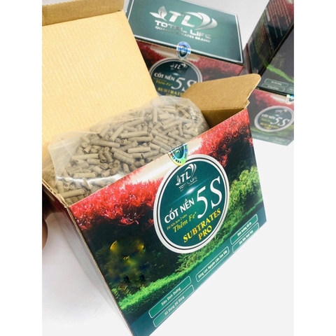 Cốt nền thuỷ sinh 5S TL - Cung cấp dinh dưỡng cho cây, bổ sung thêm Fe giúp cây lên màu đẹp