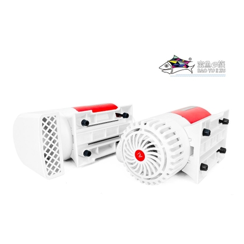 Máy bơm Baoyu BY-F điều khiển 12 chế độ - Tiết kiệm điện, bơm hồ cá hồ koi lọc tràn có phụ kiện hút đáy