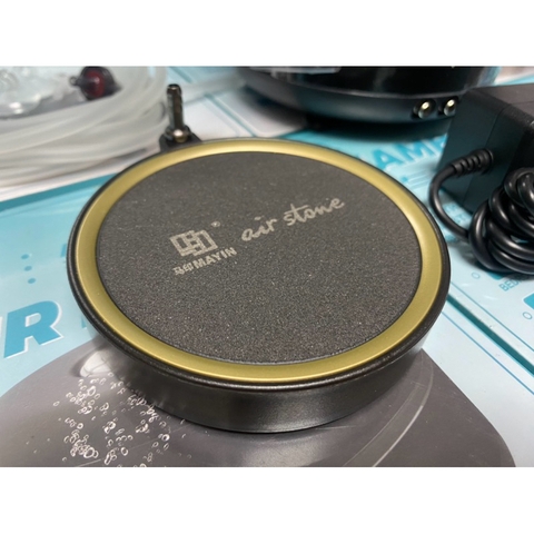 Máy sủi oxy tích điện Mayin 6W - Tự chạy khi mất điện, chống chai pin, siêu êm 28dB, pin 5200mAh hồ cá