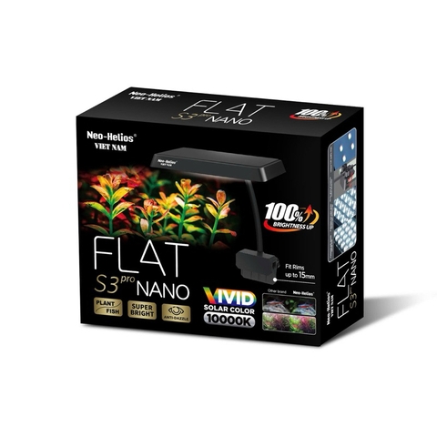 Đèn RGB S3 Flat Nano Pro+ 3 in 1 (2024)