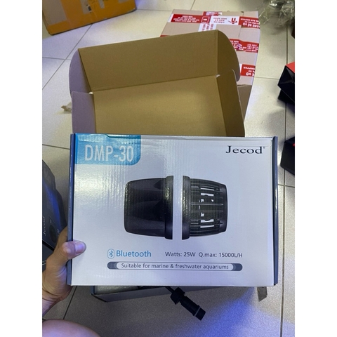 Tạo sóng Jecod DMP 10M-40M WiFi - Động cơ ngoài, điều khiển App Bluetooth, tạo dòng tuần hoàn mạnh cho hồ cá biển thủy sinh