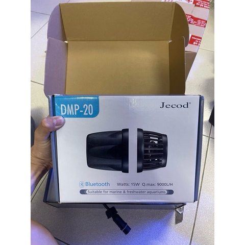 Tạo sóng Jecod DMP 10M-40M WiFi - Động cơ ngoài, điều khiển App Bluetooth, tạo dòng tuần hoàn mạnh cho hồ cá biển thủy sinh