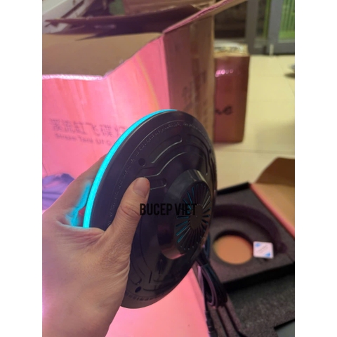 Đèn UFO Lux 80w Viền Xanh Chỉnh App (80W) - Hệ led cao cấp với 3 kênh màu RGB tuỳ chỉnh, kết hợp 14 chế độ ánh sáng