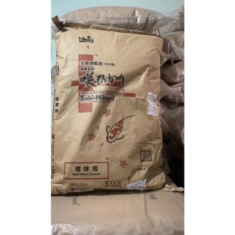 Saki Hikari Growth & Color - Tăng Body cho cá Koi, phi tần, sư tử, cá bướm - Protein 40%(Hạt nổi)