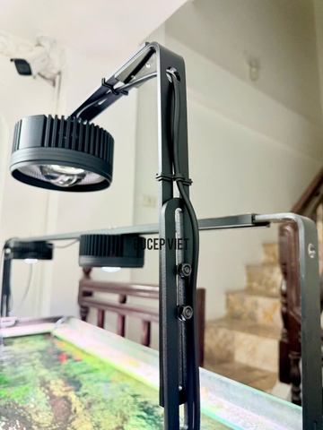 Thanh nối dài chân đèn giúp giảm tối góc tăng phủ sáng cho đèn thủy sinh UFO Coco A60 KZJ Mayin
