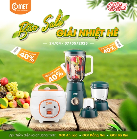 COMET X BIGC - BÃO SALE, GIẢI NHIỆT HÈ