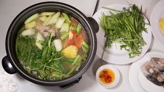 Lẩu canh chua cá 