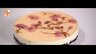 Bánh phô mai hoa Anh Đào - Sakura CheeseCake