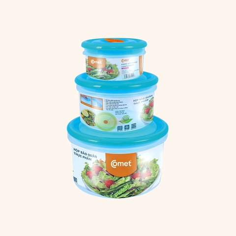 Bộ 3 hộp dựng thực phẩm CH1616