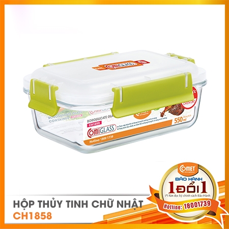 HỘP THỦY TINH CH1858