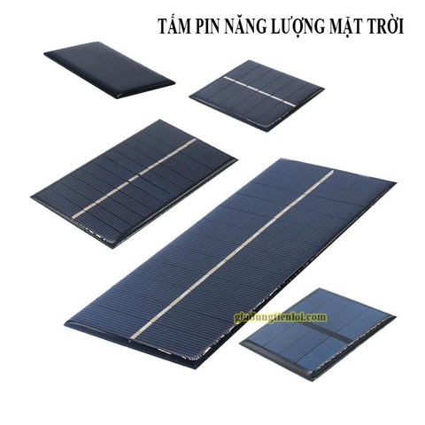 Tấm Pin Năng Lượng Mặt Trời nạp điện 1V/2V/3V/6V solar panel mini