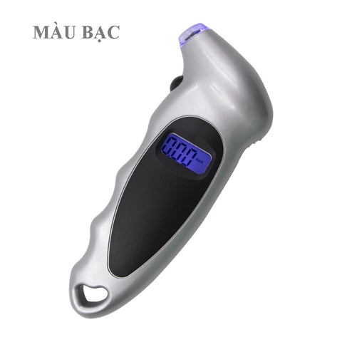 Đồng hồ đo áp suất lốp xe ô tô, xe máy màn hình kỹ thuật số tiện dụng