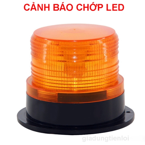Đèn cảnh báo xe nâng 12V 24V 48V 80V chớp Led, Đèn cảnh báo chớp LED