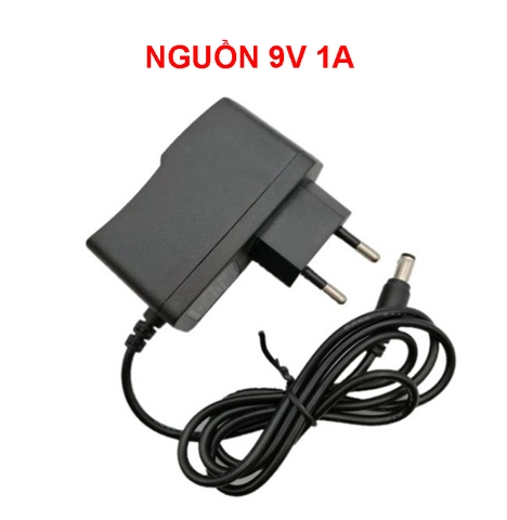 Nguồn 9V - 12V có móc treo, adapter đèn led, camera