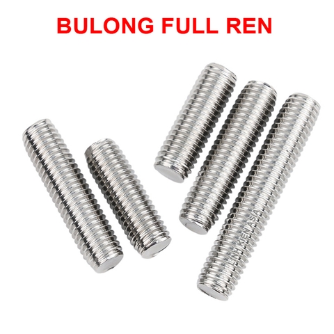 Bu lông FULL REN inox 304 nối đinh vít mở rộng hai đầu