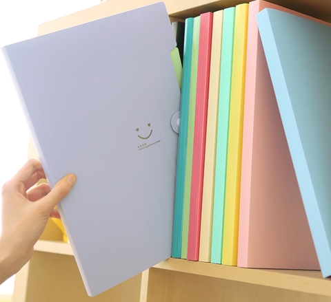 Bìa sơ mi - kẹp file đựng hồ sơ A4 nhiều ngăn (32.4 x 23.6 x 1.9 cm)