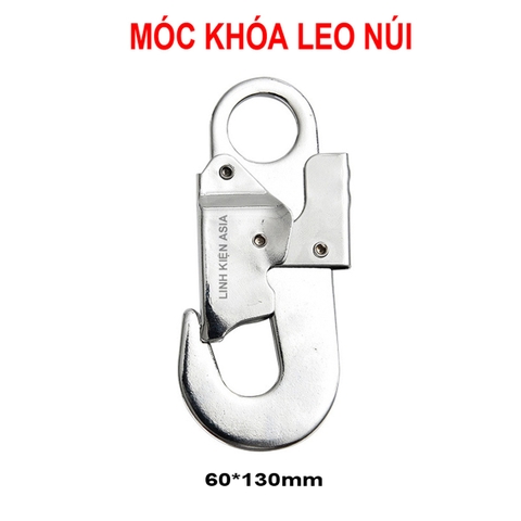 Khóa an toàn THỢ ĐIỆN mạ kẽm, móc leo núi ngoài trời, khóa an toàn khi làm việc trên cao