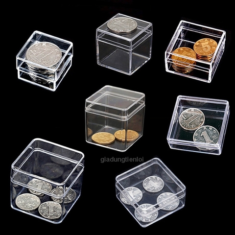 Combo 2/4 Hộp MICA trong suốt đựng trang sức,quà tặng, huy hiệu