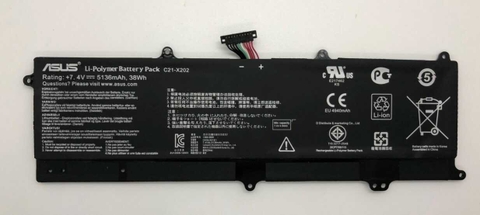 Pin Laptop Asus VivoBook X201