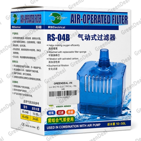 RS ELECTRICAL - Air-Operated Filter (RS-04B)