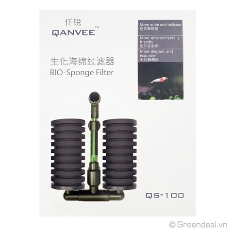 QANVEE - Bio Sponge Filter (QS-100)