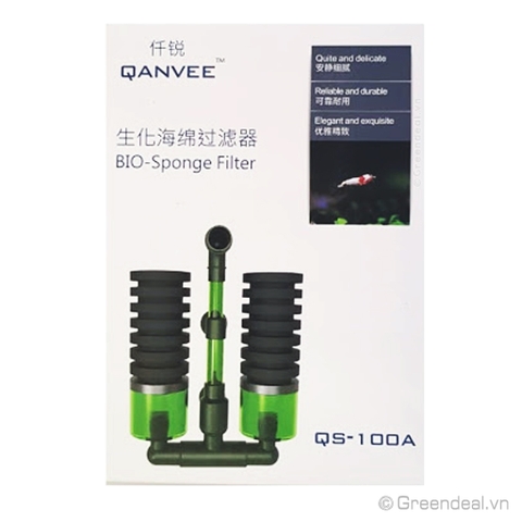 QANVEE - Bio Sponge Filter (QS-100A)