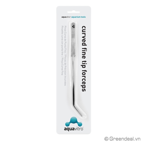 AQUAVITRO - Curved Fine Tip Forceps