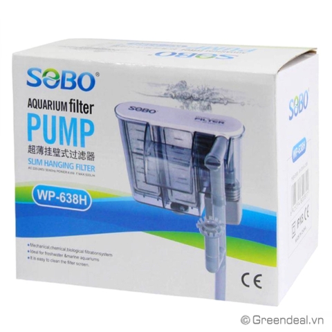 SOBO - Slim Hanging Filter (WP-638H)