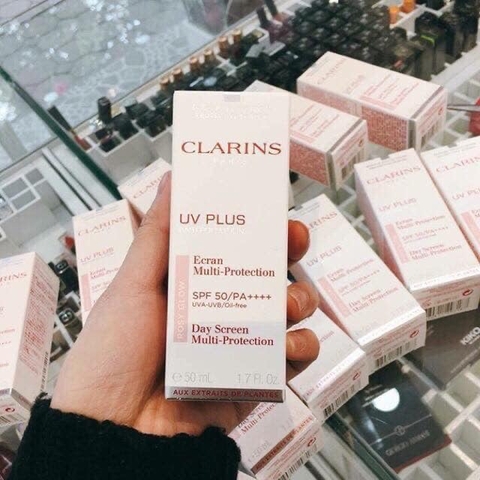 Kem chống nắng clarins rosy 50ml