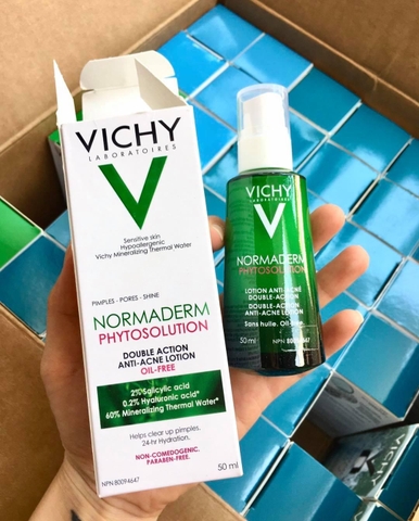 serum trị mụn vichy normaderm phytosolution