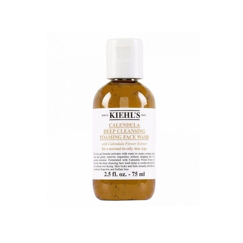 Kiehls calendula deep cleansing foaming face wash Mini 75ml