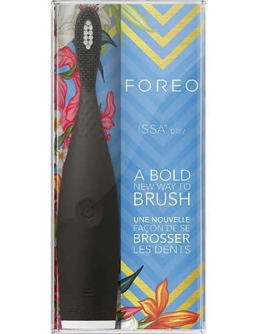 Bàn chải điện foreo issa play a bold new way to brush đen cool black