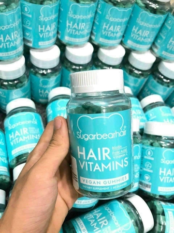 Kẹo Gấu Sugar Bear Hair là sản phẩm kẹo mọc tóc số 1 Mỹ