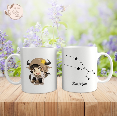 Cốc sứ in hinh cung hoàng đạo