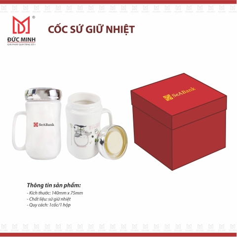 Cốc sứ giữ nhiệt
