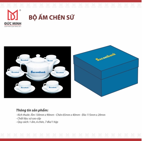 Bộ ấm chén sứ 2