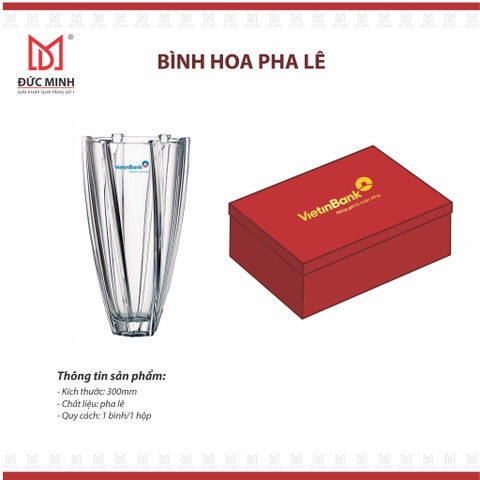 Bình hoa pha lê 2