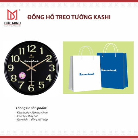 Đồng hồ treo tường kashi 3