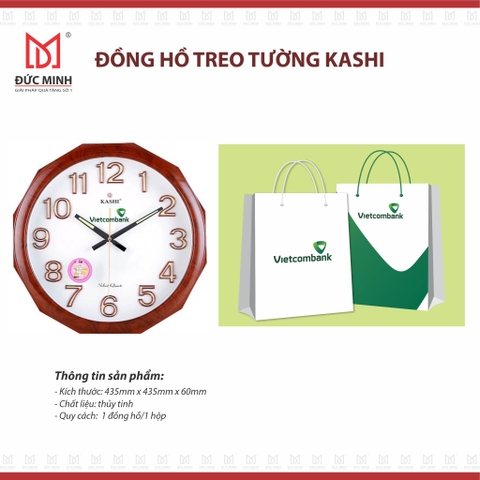 Đồng hồ treo tường kashi 4