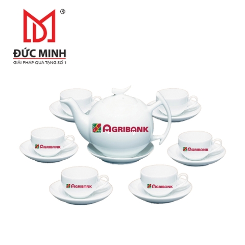 Bộ Ấm Chén Sứ Bát Tràng 2902