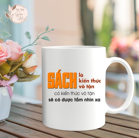 Cốc sứ in câu nói tăng động lực bản thân