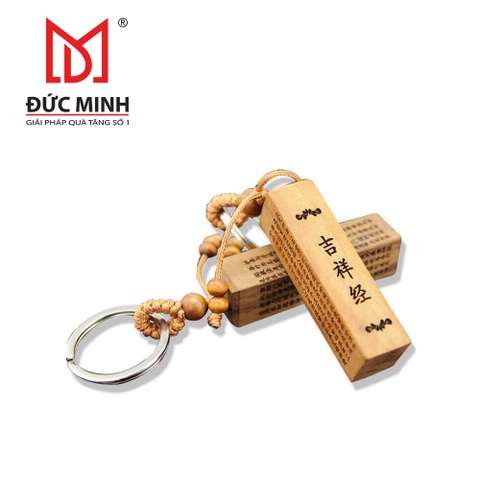 Quà tặng móc khóa gỗ 4409