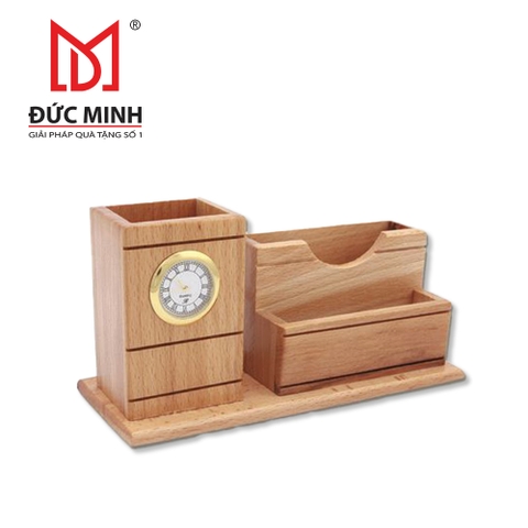 Quà tặng ống bút gỗ 4402