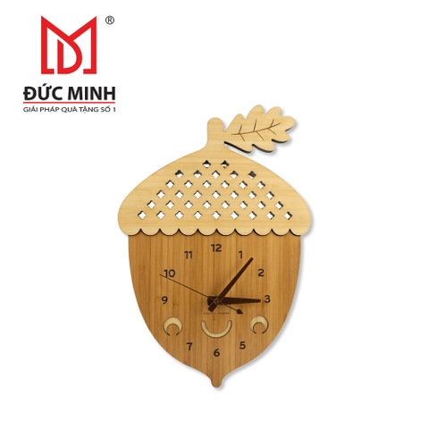 Quà tặng đồng hồ gỗ 4406