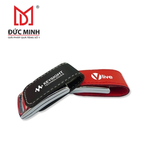 Quà tặng USB vỏ da 3805