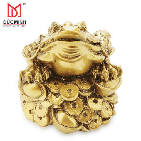 Tượng cóc ngậm tiền cao 13cm