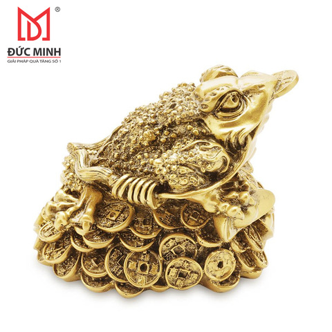 Tượng cóc ngậm tiền cao 13cm