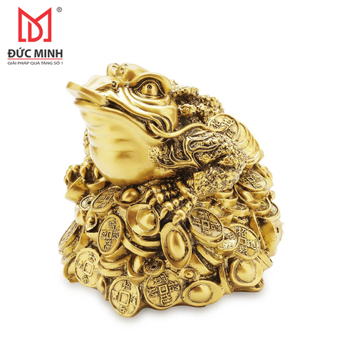 Tượng cóc ngậm tiền cao 22,4cm