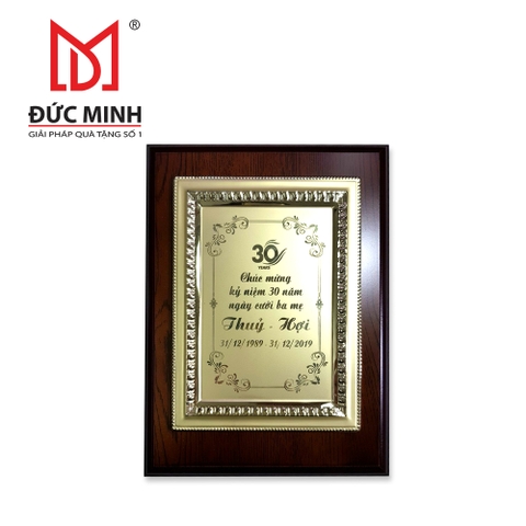 Bảng Vinh Danh Gỗ Đồng 2704