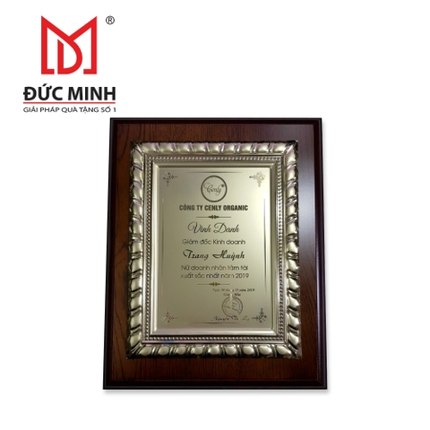 Bảng Vinh Danh Gỗ Đồng 2705